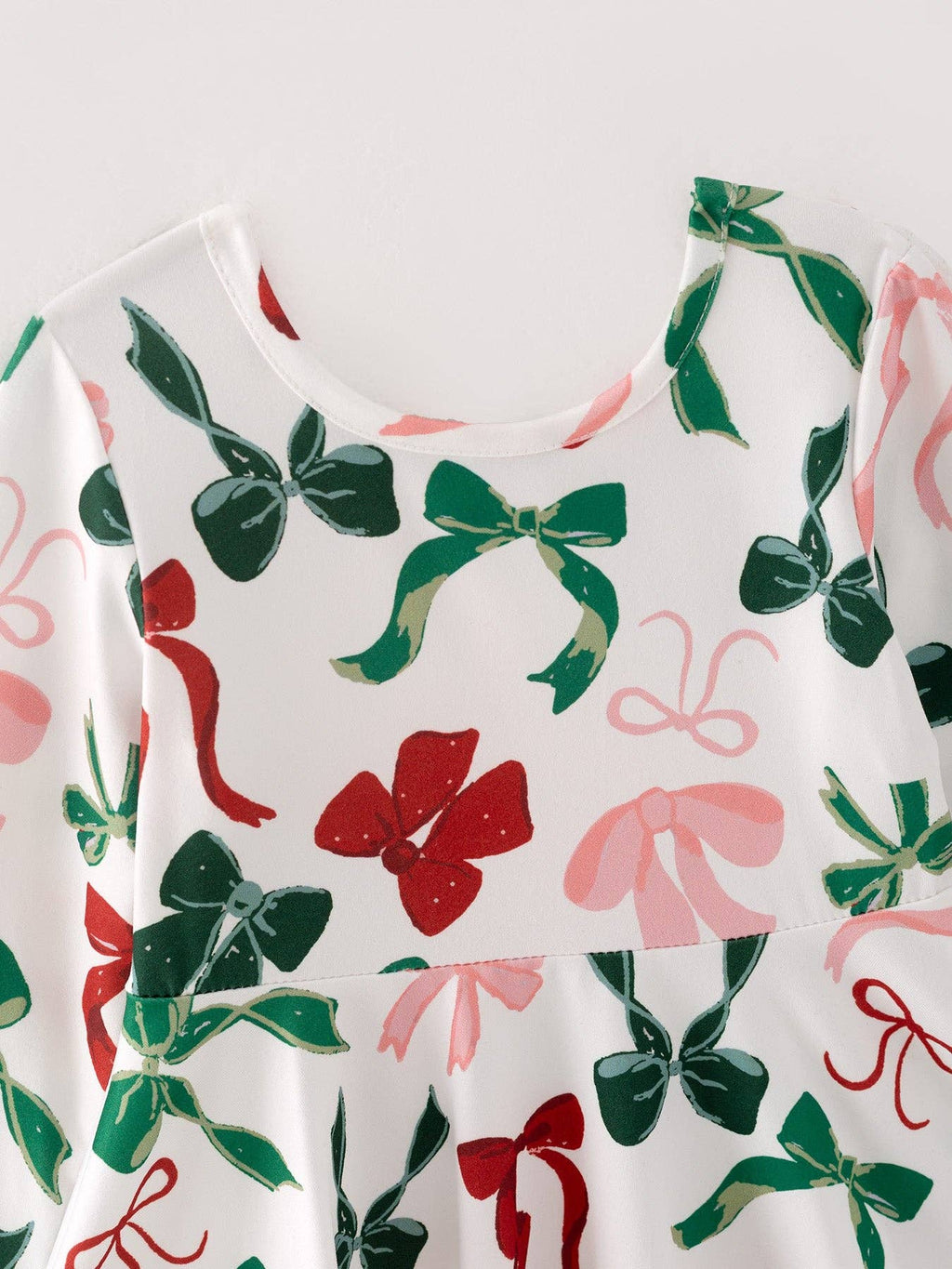 Holiday Charm Bow Dress