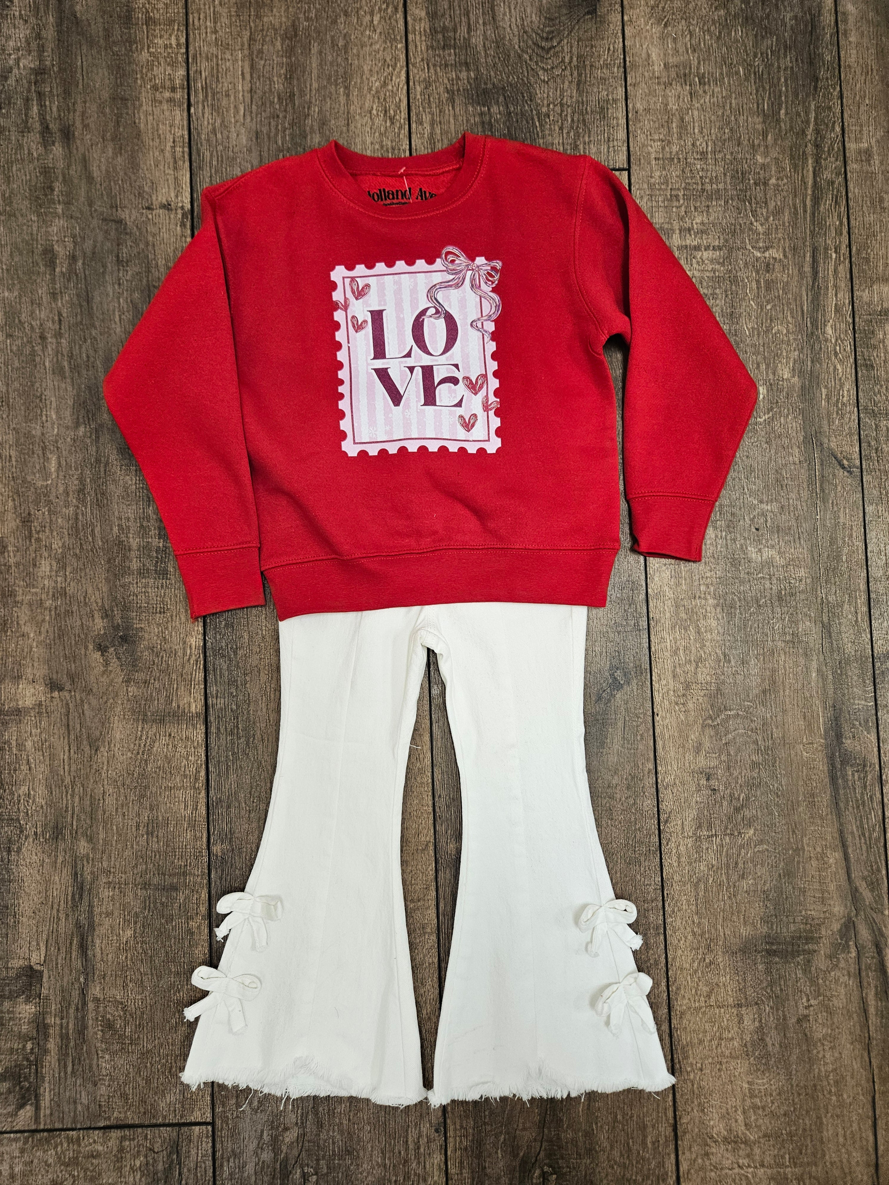 Love Stamp Sweatshirt