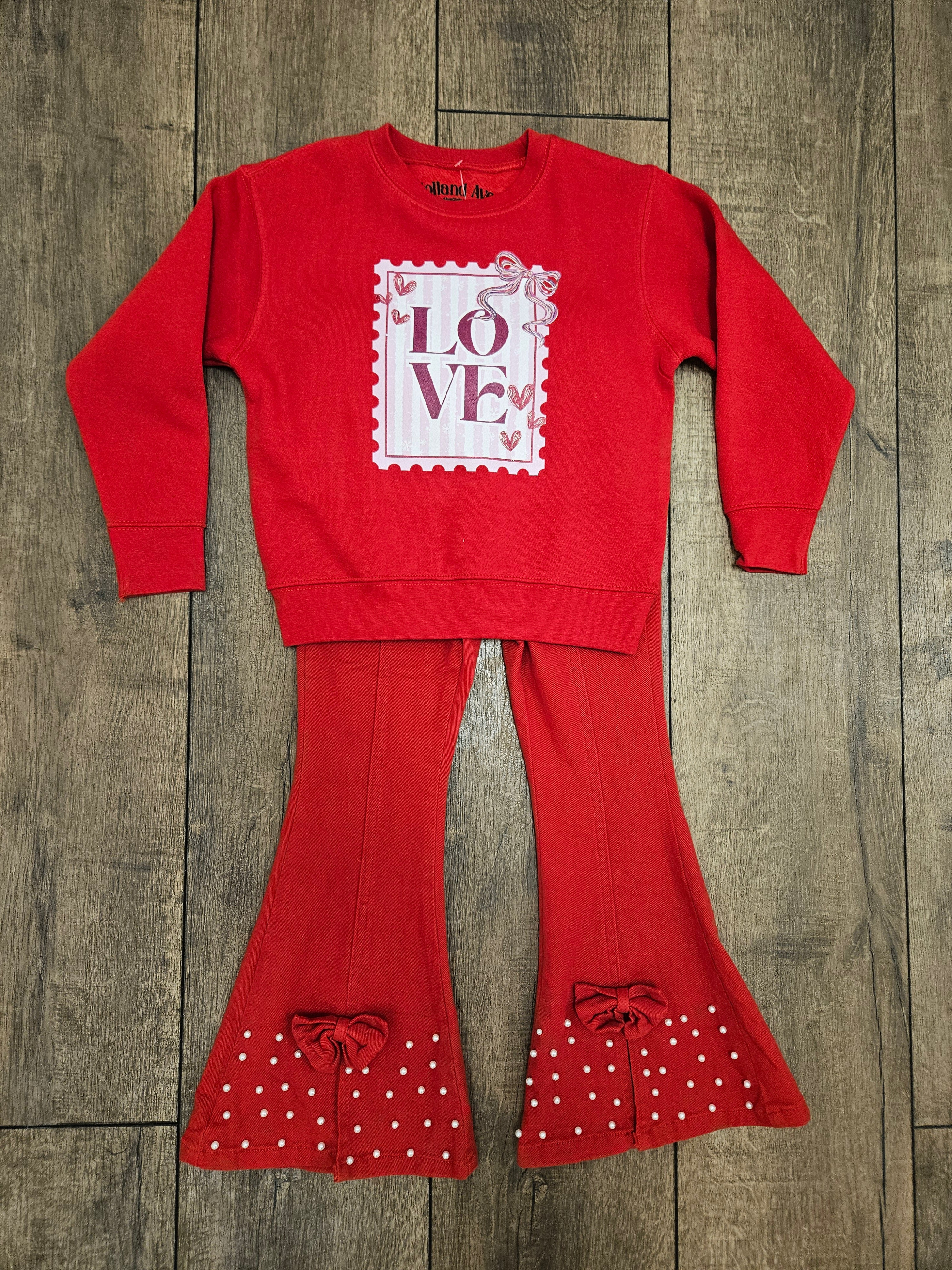 Love Stamp Sweatshirt