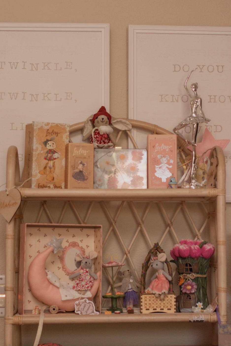 Levlovs Mouse Lili in a Box with the Bedding Gift Set