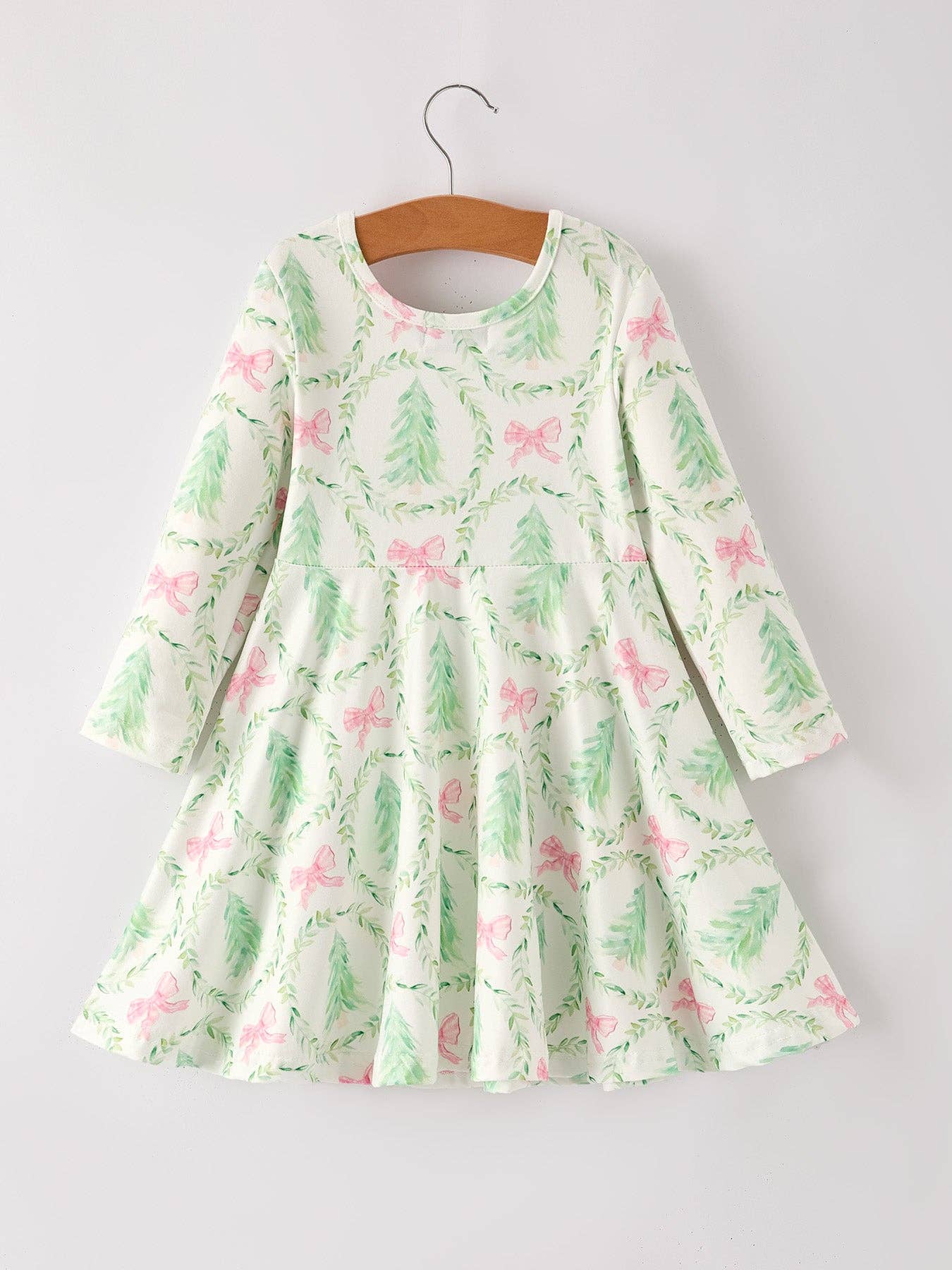 Pastel Christmas Tree Dress