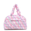 Quilted Scrunchies Heart Medium Duffle Bag