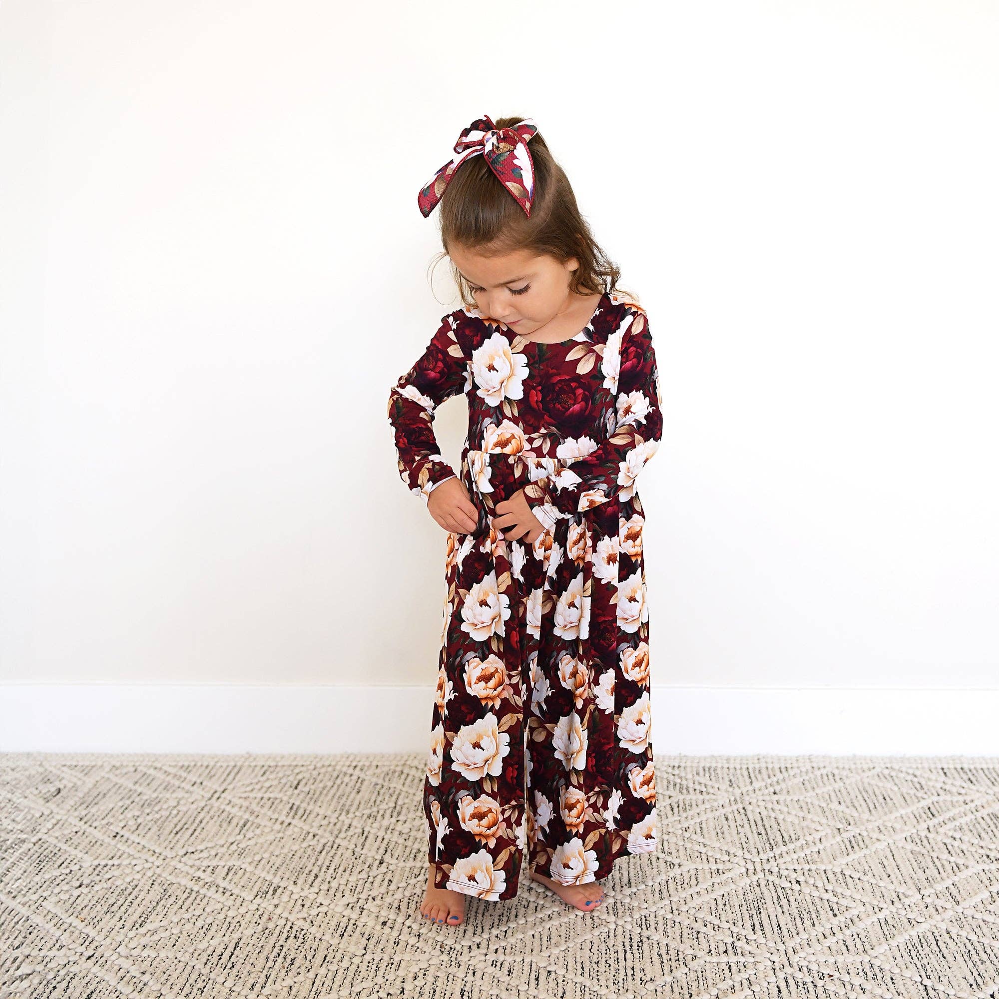 Scarlet Bloom Bamboo Jumpsuit