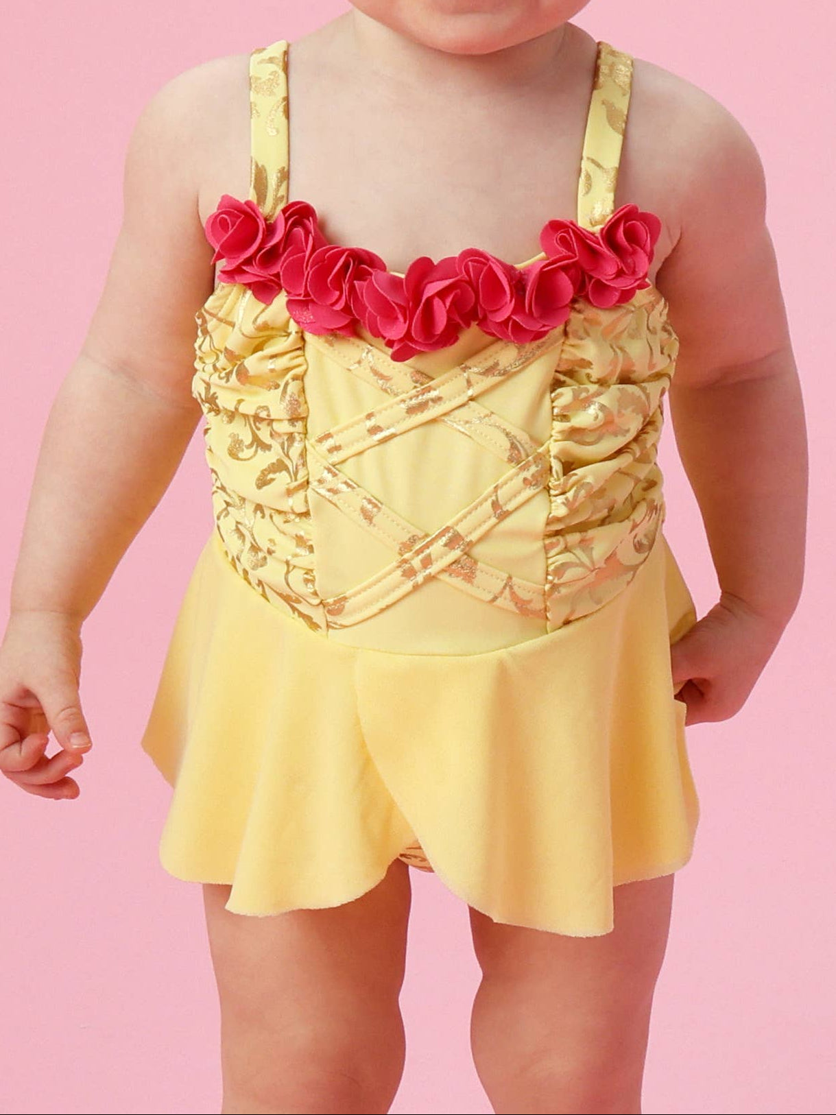 Golden Princess One Piece Swimsuit