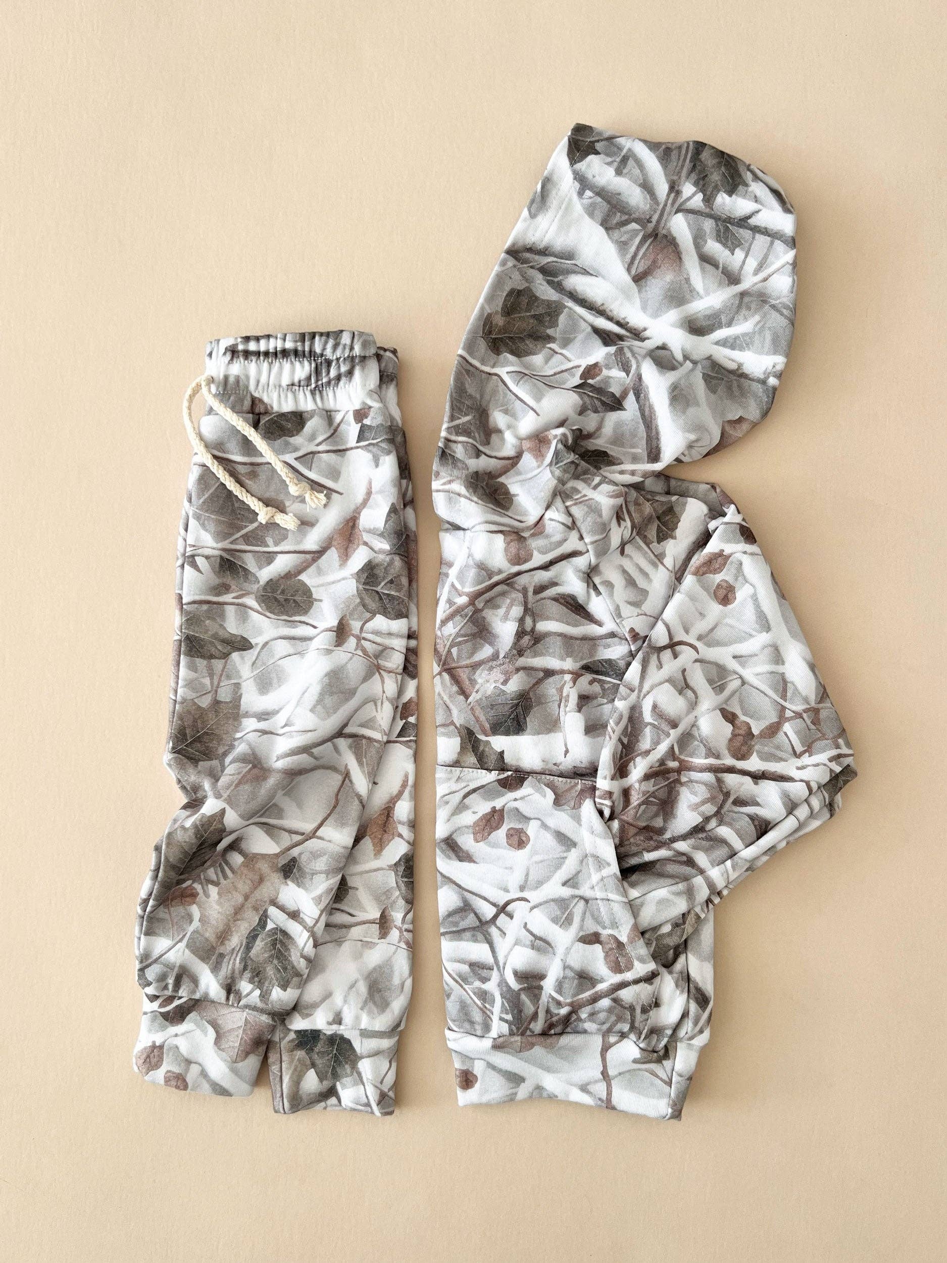 Grey Camo Cutie Jogger Set