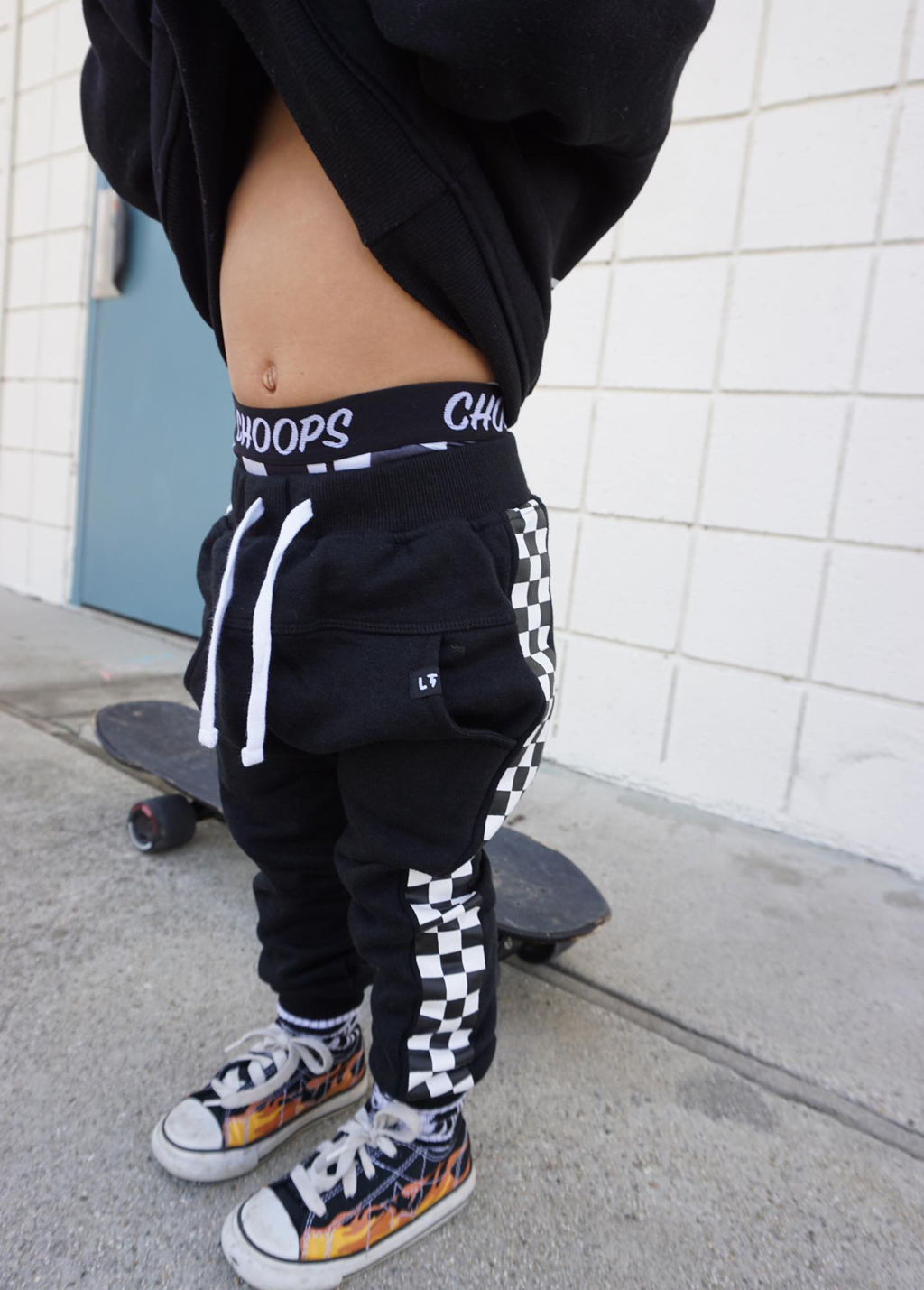 Checker Joggers