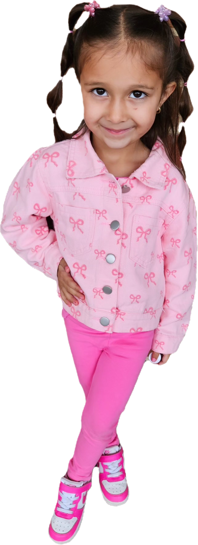 Sweetheart Denim Bow Jacket