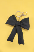 Chic Puffer Bow Key Chain