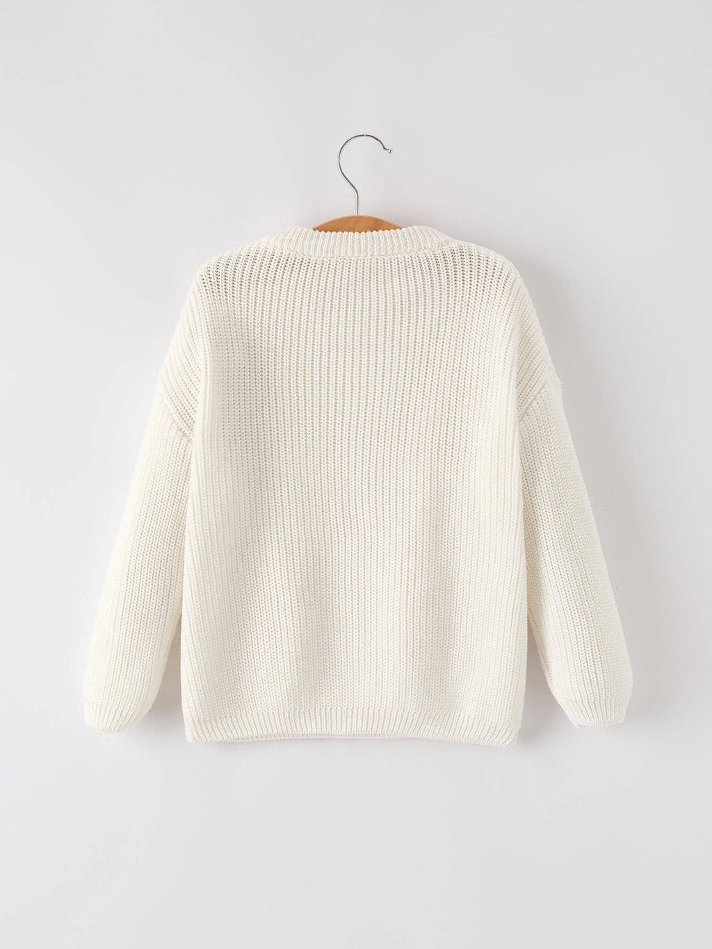 Christmas Bow Sequin Sweater