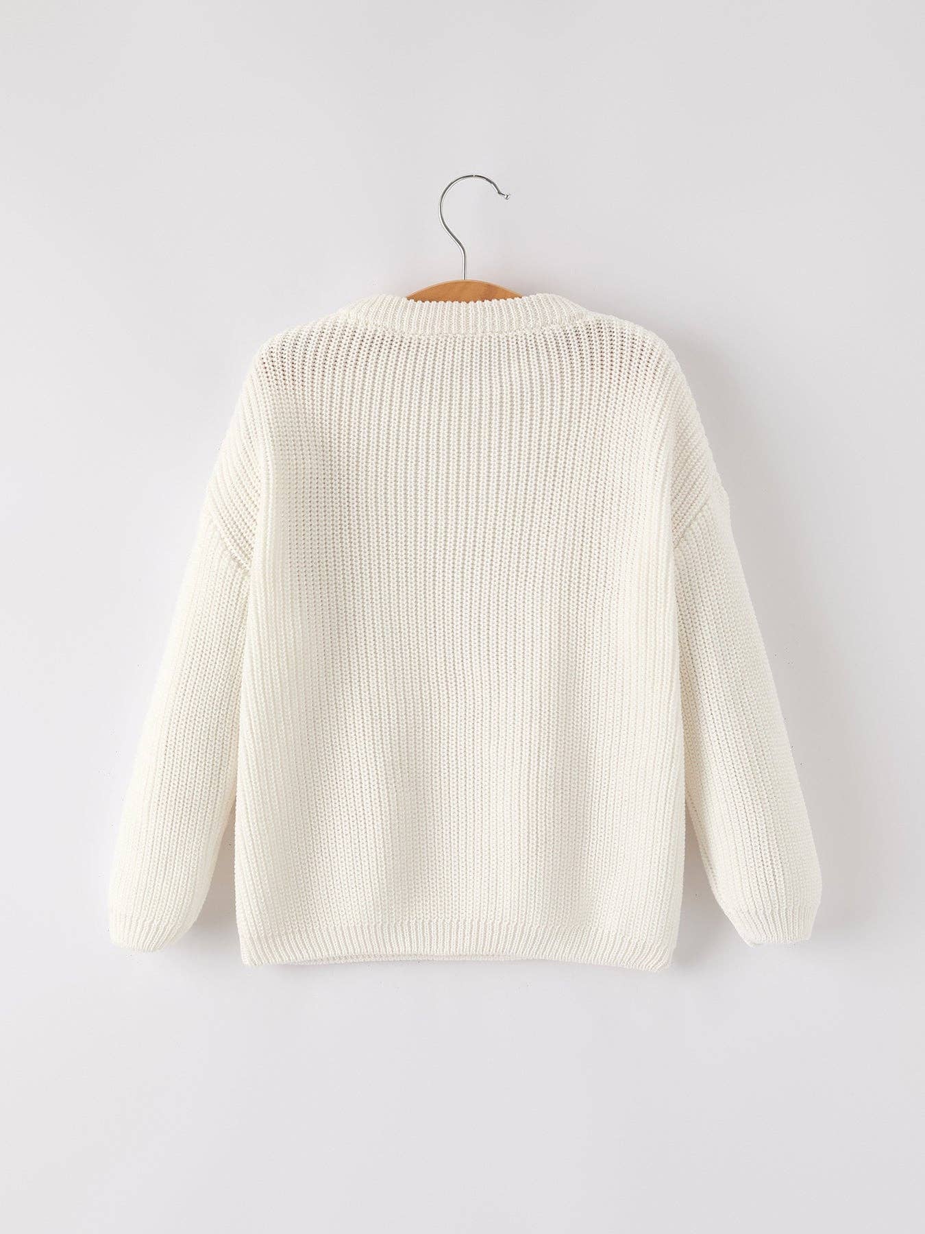 Christmas Bow Sequin Sweater