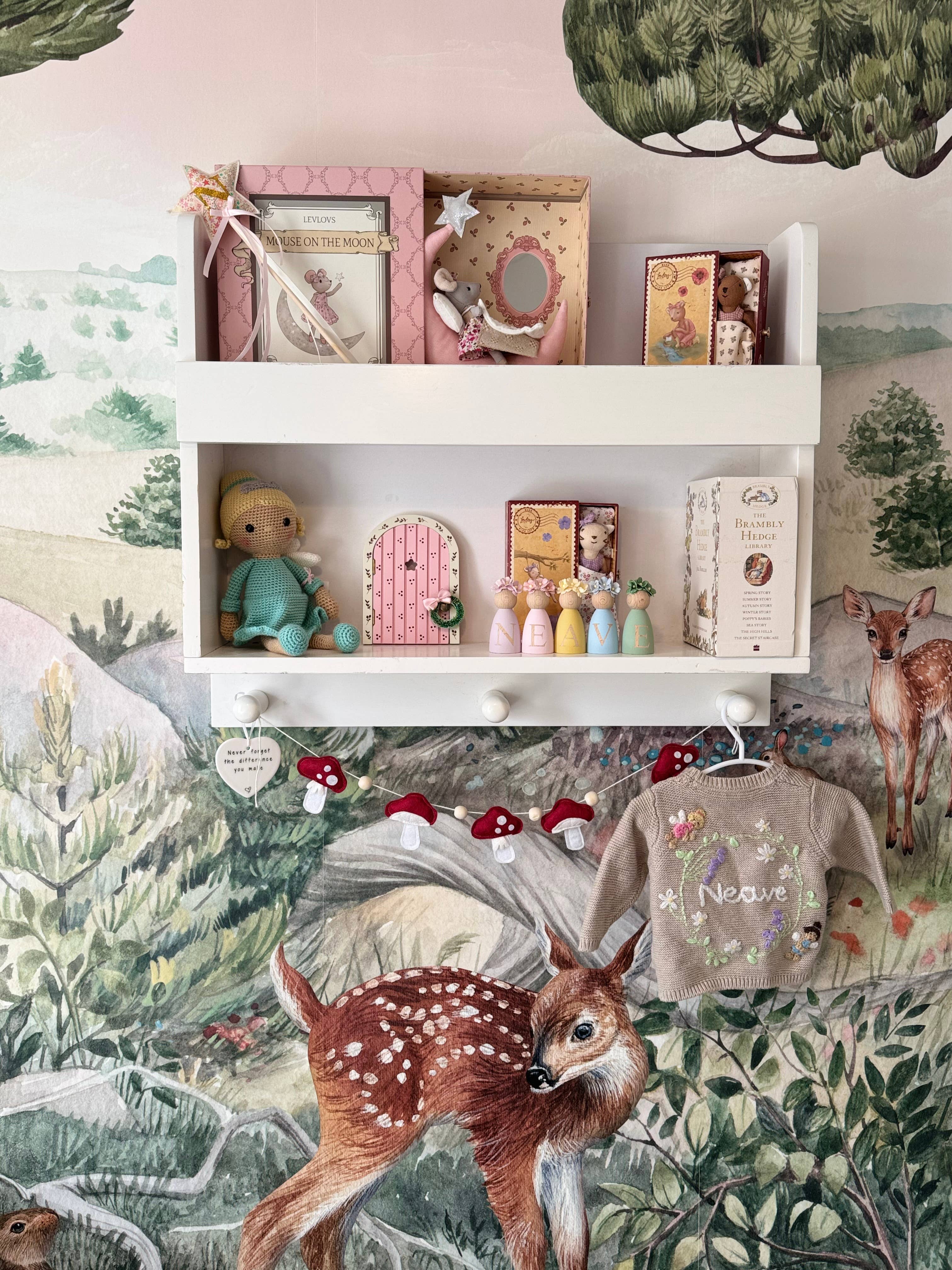 Levlovs Mouse Lili in a Box with the Bedding Gift Set