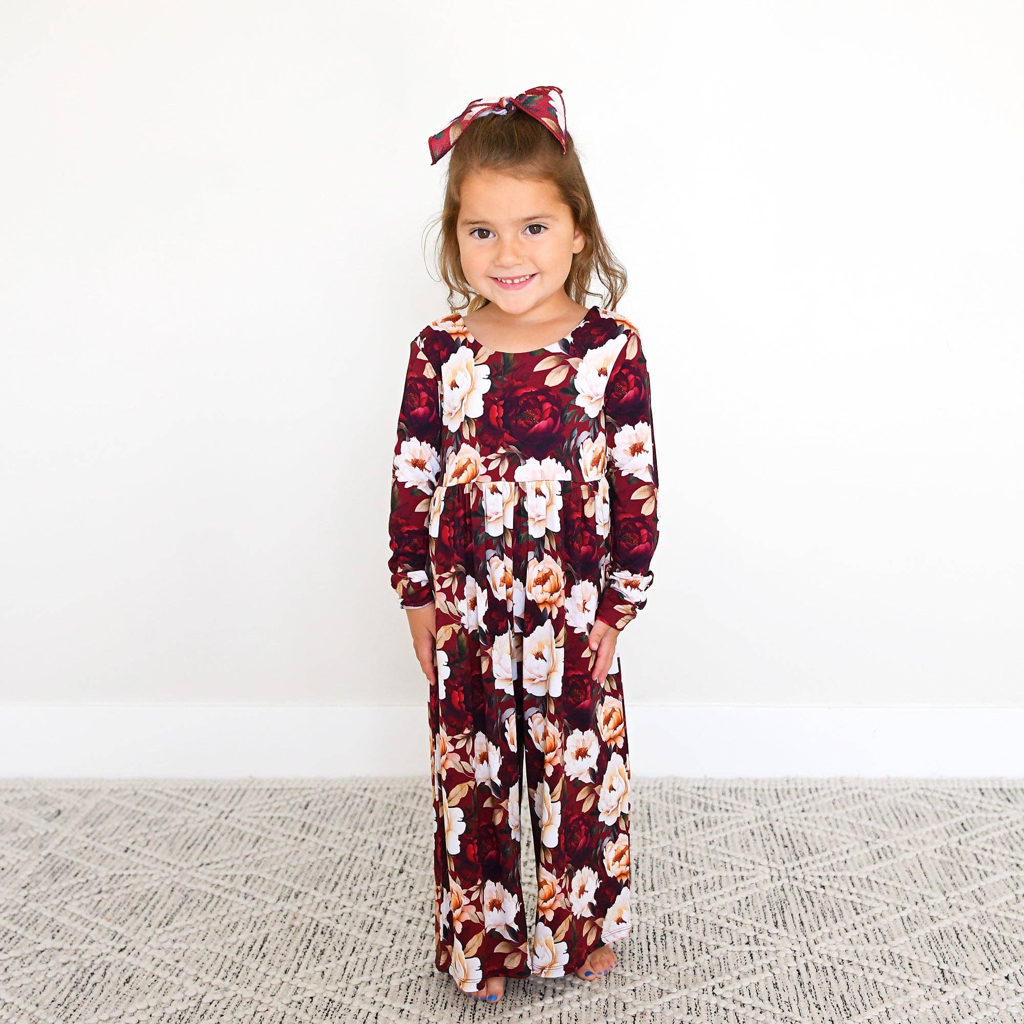 Scarlet Bloom Bamboo Jumpsuit