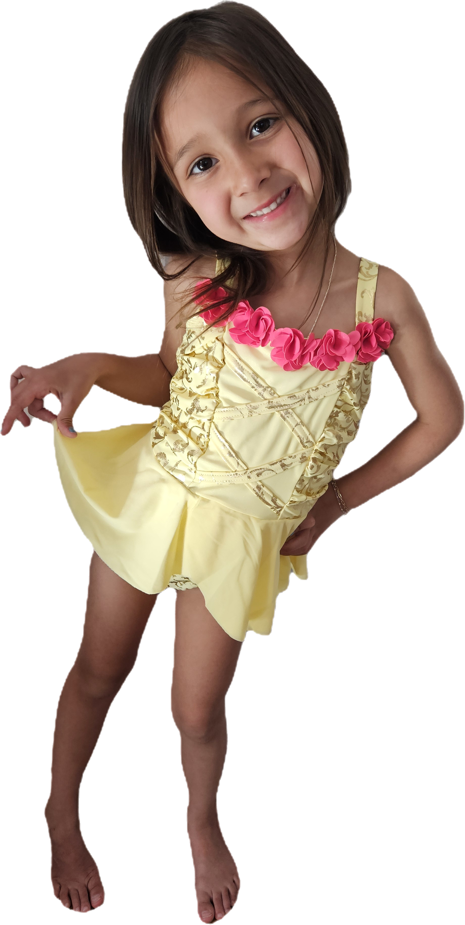 Golden Princess One Piece Swimsuit