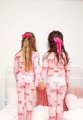 Bamboo Pajama Set- Pink Bows