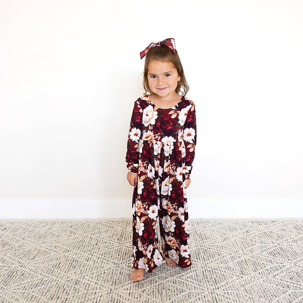 Scarlet Bloom Bamboo Jumpsuit