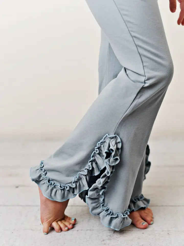 Dusty Hooded Ruffle Set