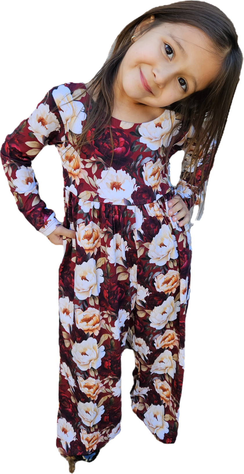 Scarlet Bloom Bamboo Jumpsuit